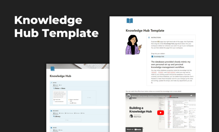 Notion Knowledge Hub Template