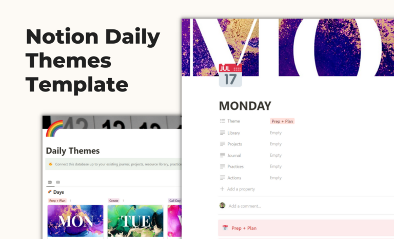 Notion Themes Template
