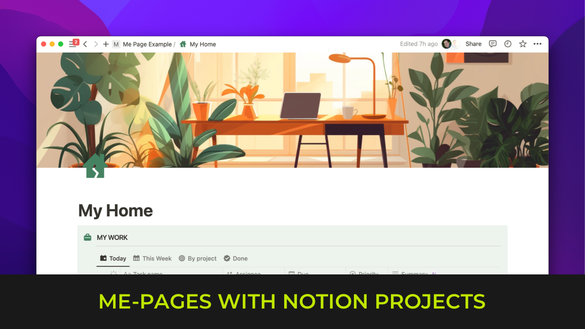 How to Notion: Building Shared Dashboards with Projects + Permissions