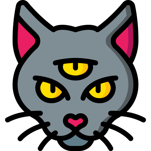 A three-eyed cat