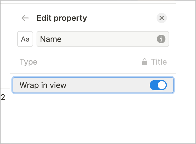 Edit property > Wrap in view