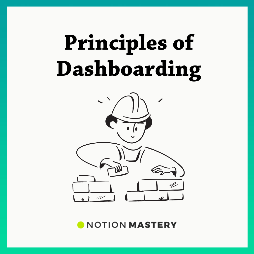 Principles of Dashboarding