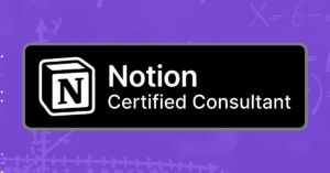 Notion Certified Consultant